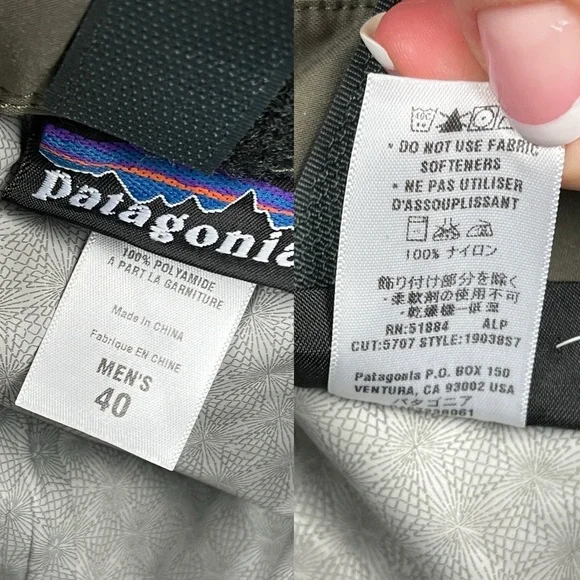 Patagonia Spraymaster Special Overalls Pants Mens 40 19038